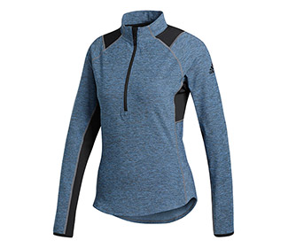 Adidas Space Dye Quarter Zip (W)