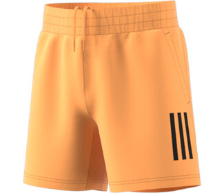 adidas Boys Club 3 Stripe Short (Hazy Orange)