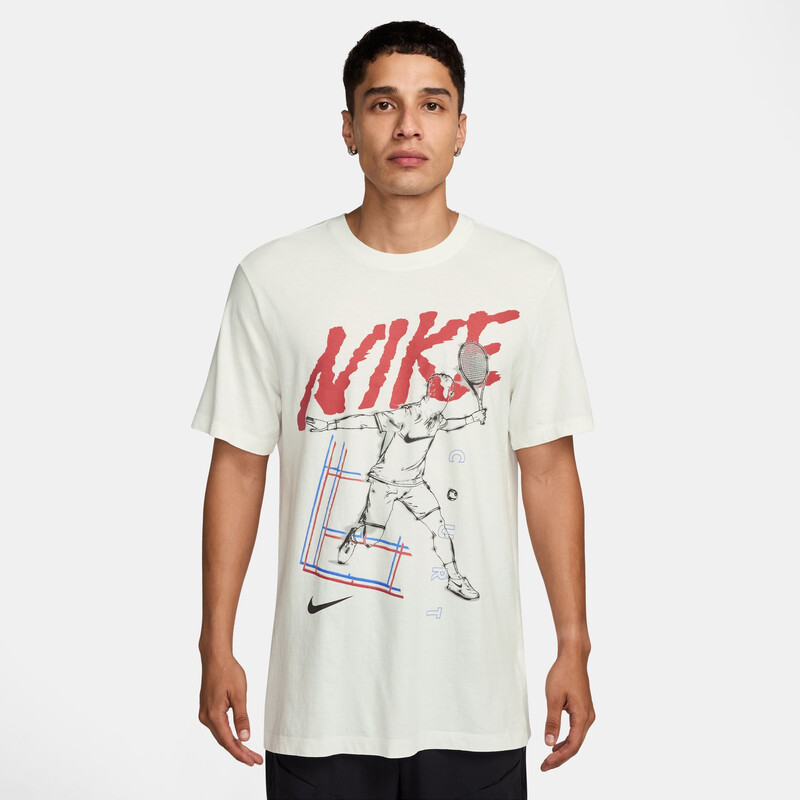 Nike Court Tennis Tee OC (M) (White)