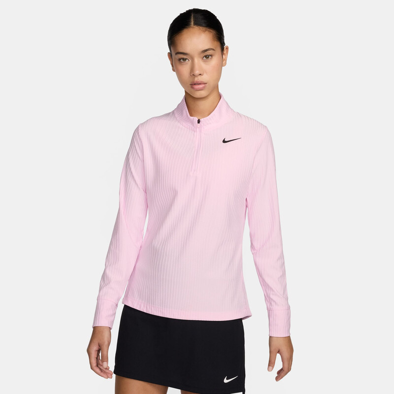 Nike Advantage Tour Half Zip Top (W) (Pink Foam)