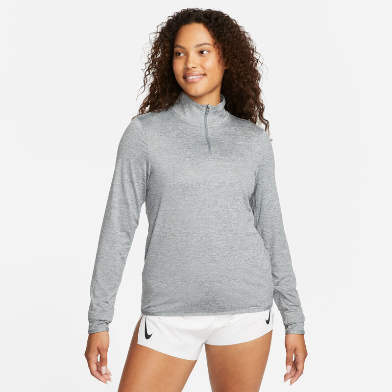 Nike Swift Element UV 1/4 Zip-Top (W) (Grey)