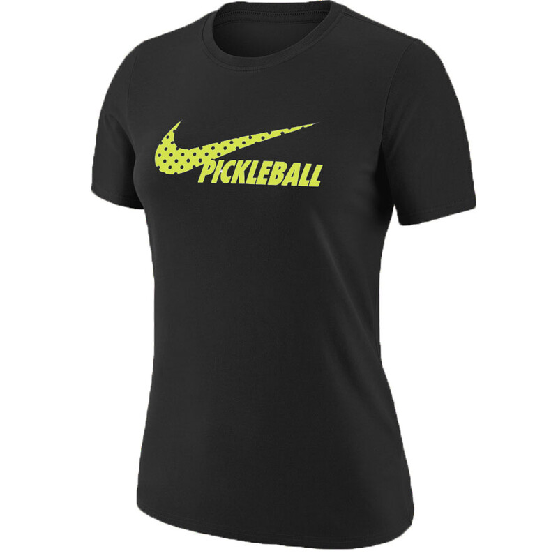Nike Pickleball Core Short Sleeve Tee (W) (Black)