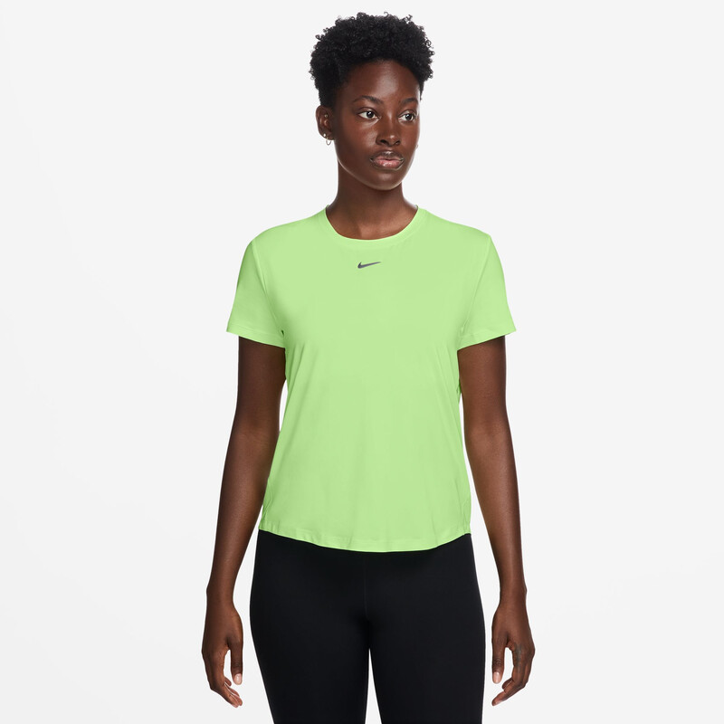 Nike One Classic Short Sleeve Top (W) (Barely Volt)