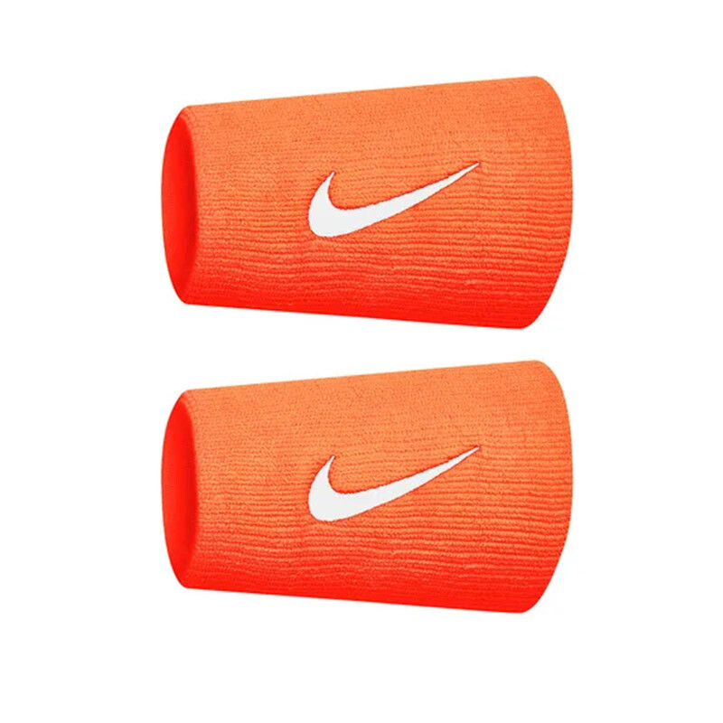 Nike Tennis Premier Double Wristbands (2x) (Bright Mango)