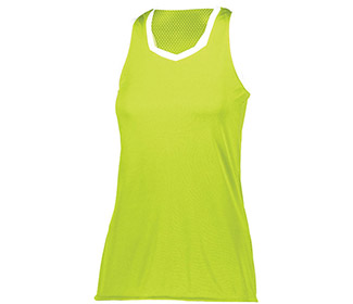Augusta Crosse Tank (W) (Lime)