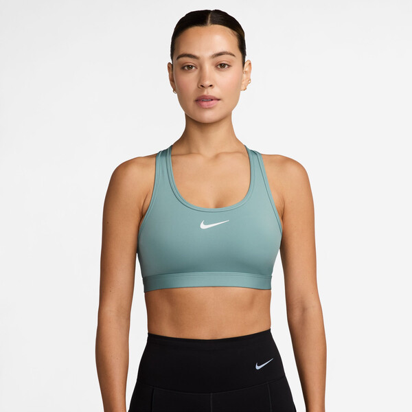 Nike Swoosh Medium Support Bra (W) (Cannon)