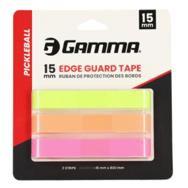GAMMA 15mm Pickleball Edge Guard Tape (3x) (Neon)
