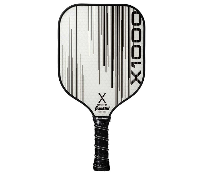 Franklin X-1000 Pickleball Paddle (Black/White)