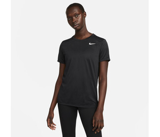 Nike Dri-FIT Short Sleeve Tee (W) (Black)