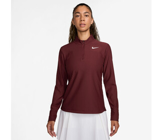 Nike Dri-FIT Advantage Tour 1/2 Zip (W) (Dark Red)