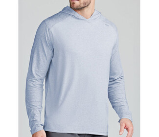 tasc Carrollton Lightweight Hoodie (M) (Cloud Heather)