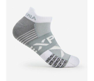 Thor-Lo Experia Ultra Light Padding No-Show Tab (White/Grey)