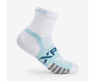 Thor-Lo Experia Ultra Light Padding Ankle Socks (White/Blue)