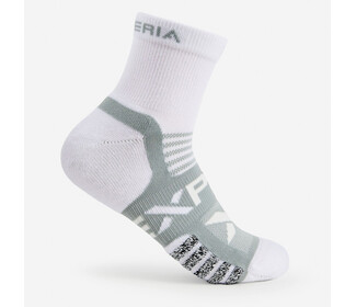 Thor-Lo Experia Ultra Light Padding Ankle Socks (White/Grey)